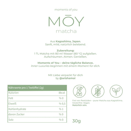 MŌY Ceremonial Grade Matcha